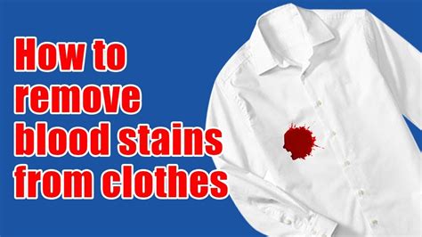 how to get fake blood off clothes|blood on pants.